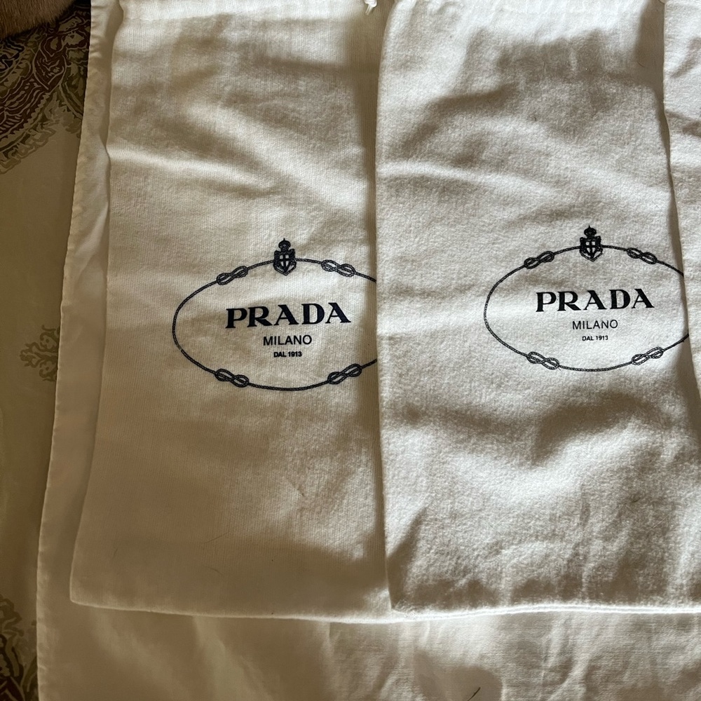 5 Authentic Prada Shoe Dust Covers